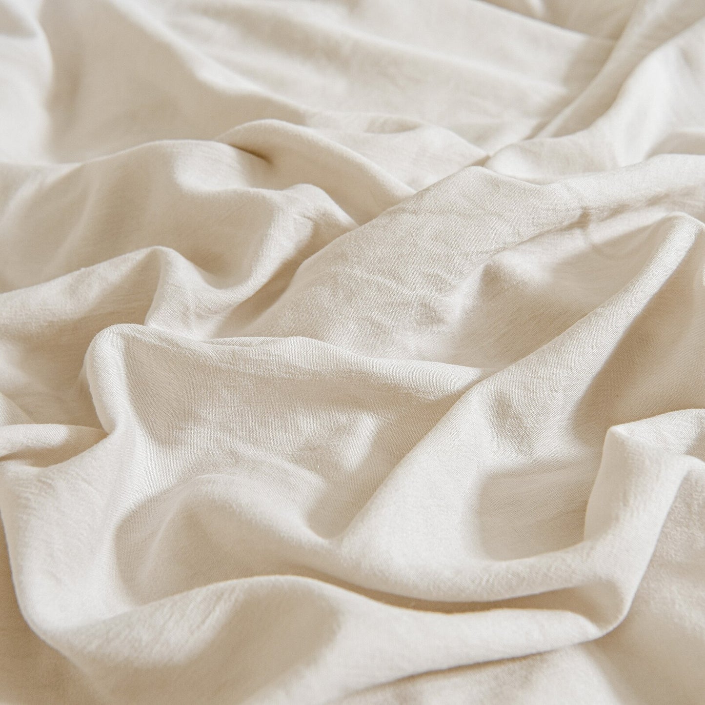 Beige Tassel Bedding Set Ivory Beige