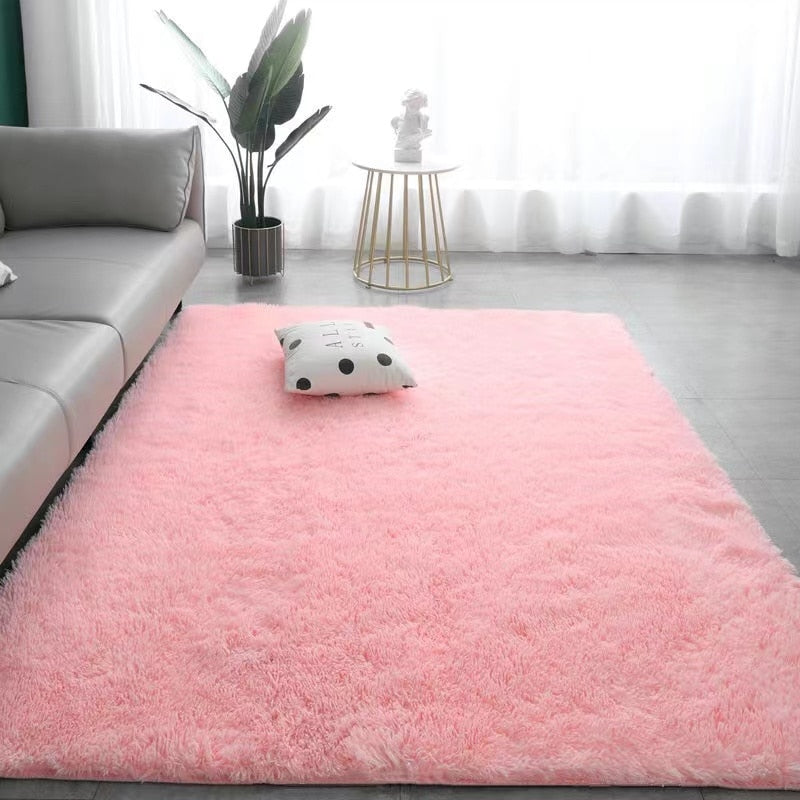 Tie-dye carpet wholesale plush for living room or bedroom