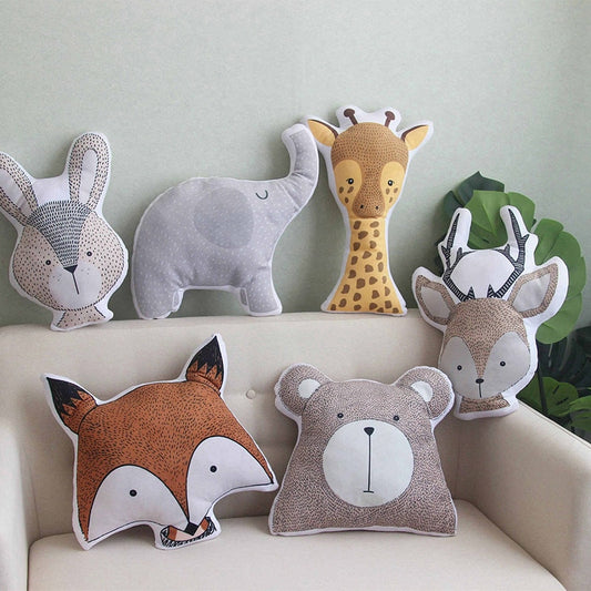 Baby animals Soft Stuffed Toys Pillows For Kid