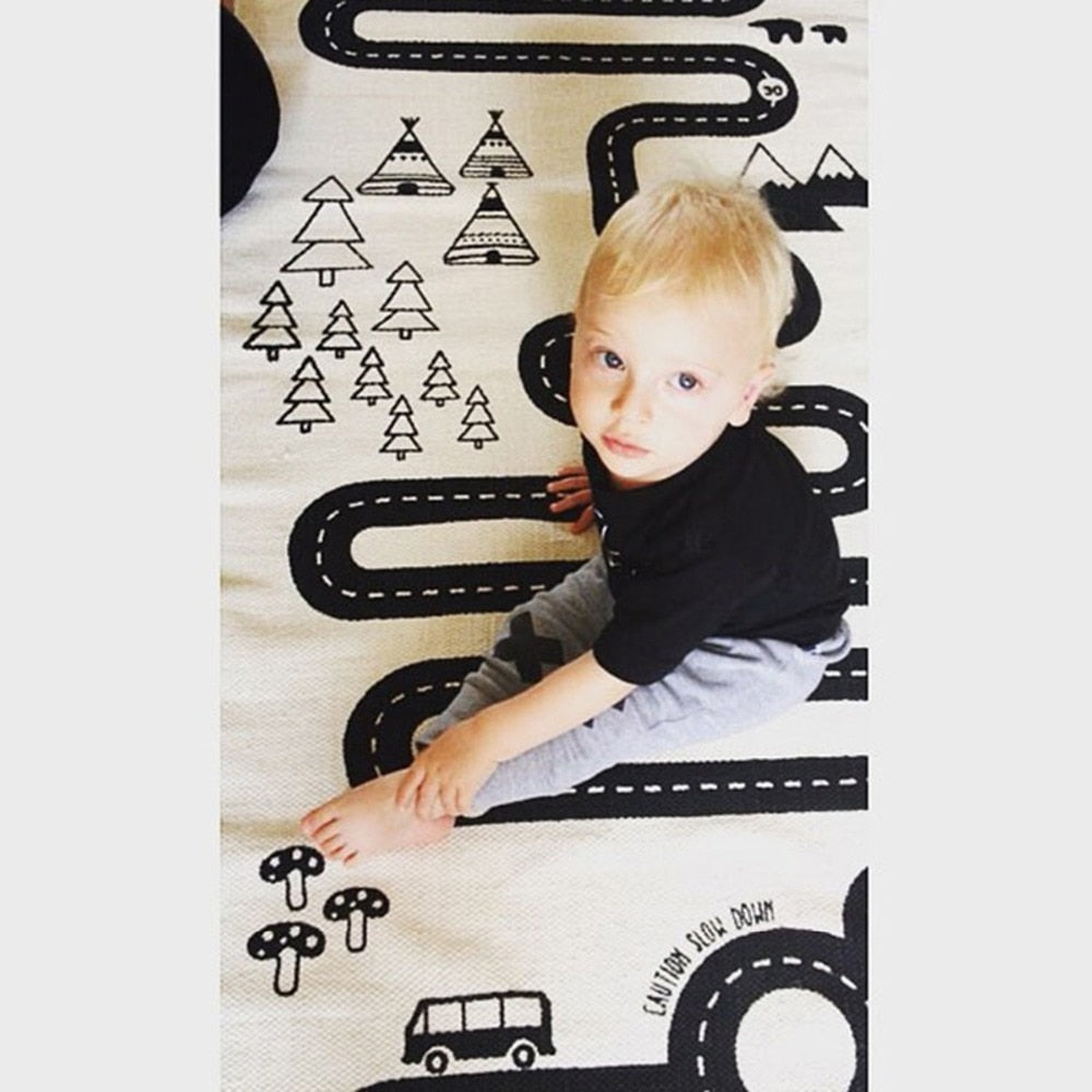 Baby Play Mat Soft Crawling Rugs