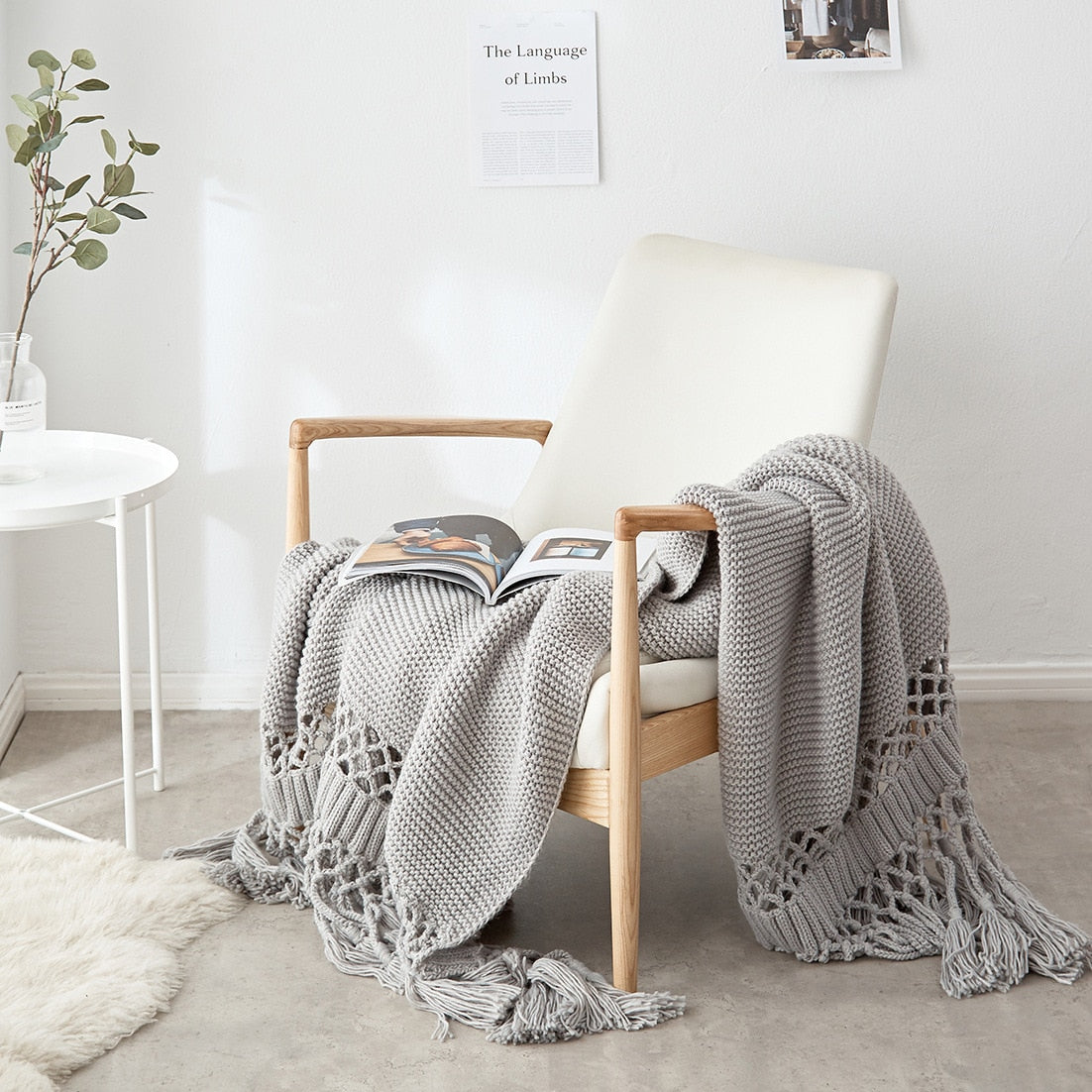 Hand-knitted Blankets for Beds & sofa